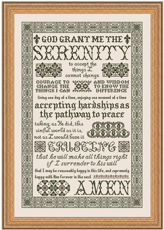 Serenity Prayer