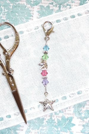 Specialty Bead Fob - Unicorn